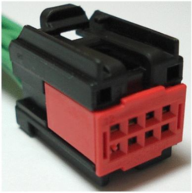 Connector End View C9013 - Convertible Top Switch — original illustration 1, reference 4500