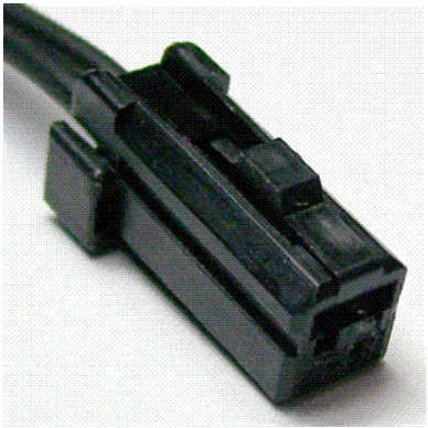 Connector End View C906 - Vanity Mirror Lamp RH — original illustration 1, reference 4027