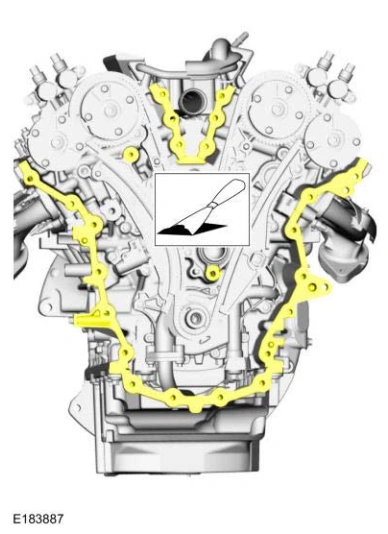 Engine Front Cover — original illustration 1, reference 5066