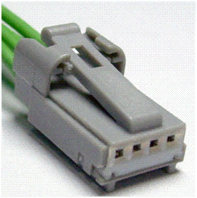 Connector End View C541 - Front Door Lock Switch LH — original illustration 1, reference 3988