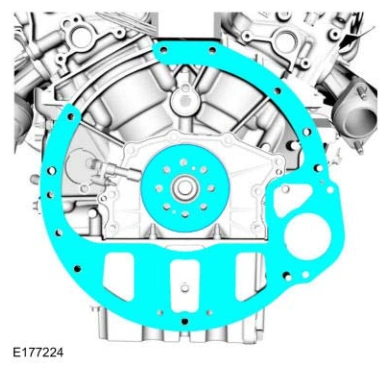 Crankshaft Rear Seal — original illustration 3, reference 5034