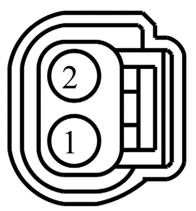 Connector End View C1120 - Crankshaft Position (Ckp) Sensor — original illustration 1, reference 4088