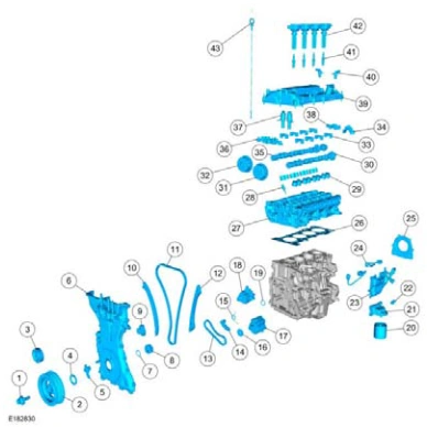 Engine Component View — original illustration 1, reference 4568