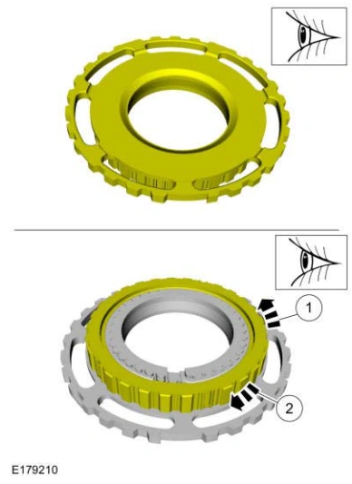 Overdrive Clutch Assembly — original illustration 1, reference 8841