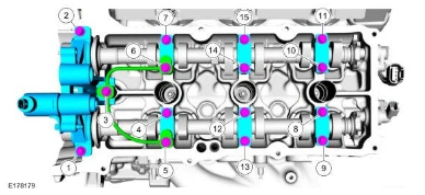 Camshafts — original illustration 1, reference 5018