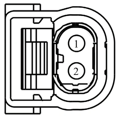 Connector End View C1650 - Turbocharger Bypass Valve  ( T Cby) — original illustration 1, reference 4234