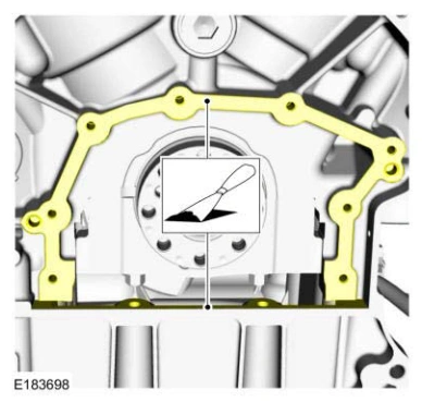 Crankshaft Rear Seal — original illustration 1, reference 5030