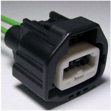 Connector End View C1074 - Cooling Fan Motor 2 — original illustration 2, reference 4078