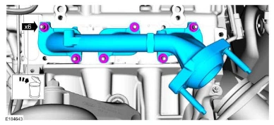 Exhaust Manifold LH — original illustration 2, reference 5090