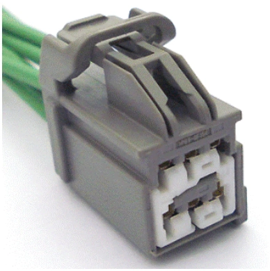 Connector End View C649 - Interior Front Door Handle Ambient Lighting Lamp RH — original illustration 1, reference 4019