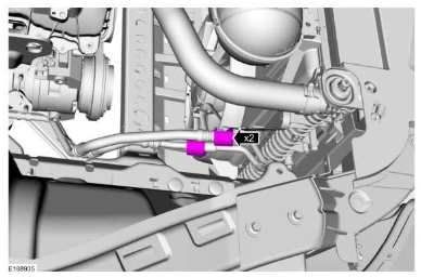 Transmission Fluid Cooler Tubes - 3.7L Duratec (227kW 301PS) — original illustration 1, reference 9386