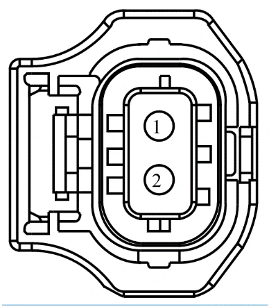 Connector End View C1452 - Variable Camshaft Timing Bank 2 Solenoid 1 (Vct21) — original illustration 1, reference 4151
