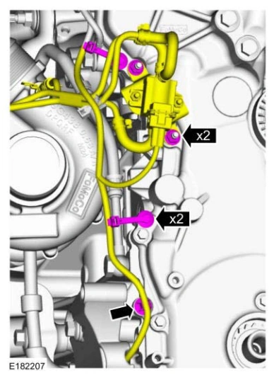 Engine Front Cover — original illustration 2, reference 4636