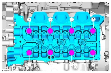 Cylinder Head LH — original illustration 1, reference 5042