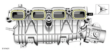 Intake Manifold — original illustration 1, reference 4675