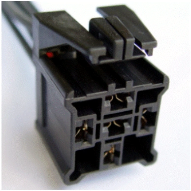 Connector End View C3312 - Audio Input Socket — original illustration 1, reference 4409