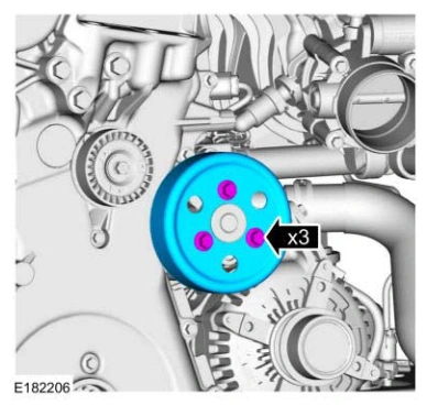 Engine Front Cover — original illustration 1, reference 4636