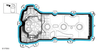 Valve Cover RH — original illustration 1, reference 5222