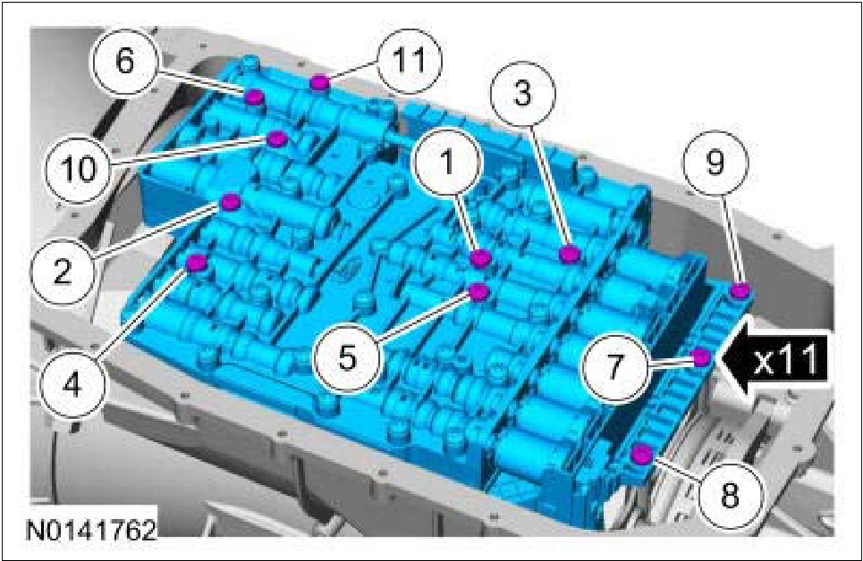 Shift Solenoids (Ss) — original illustration 1, reference 9076