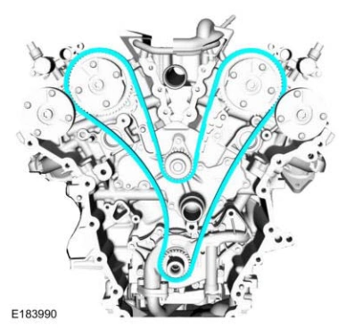 Timing Chain — original illustration 2, reference 5198