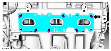 Exhaust Manifold LH — original illustration 1, reference 5091