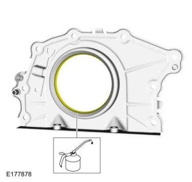 Crankshaft Rear Seal — original illustration 1, reference 5032