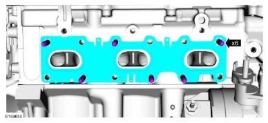 Exhaust Manifold RH — original illustration 2, reference 5095