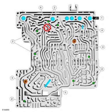 Shift Solenoids (Ss) — original illustration 1, reference 8969
