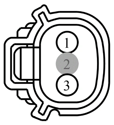 Connector End View C1607 - Ignition Coil-On-Plug 7 — original illustration 1, reference 4207