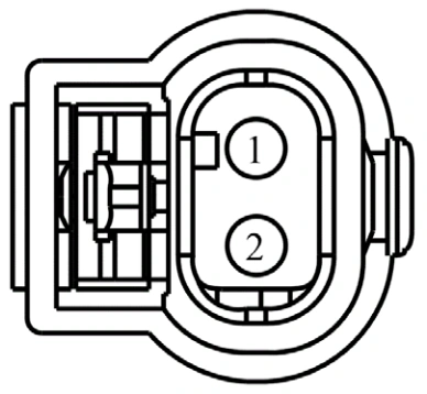 Connector End View C1370 - Variable Camshaft Timing Bank 1 Solenoid 1 (Vct11) — original illustration 1, reference 4138