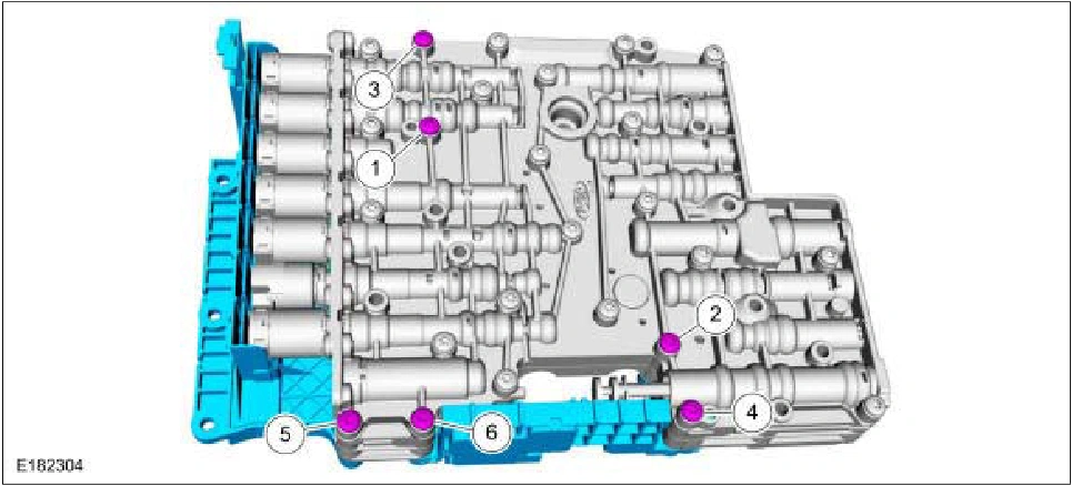 Shift Solenoids (Ss) — original illustration 2, reference 8962