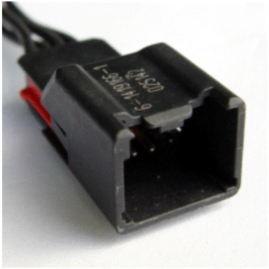 Connector End View C3370 - Scuff Plate Lamp Passenger — original illustration 1, reference 4415