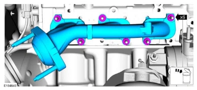 Exhaust Manifold RH — original illustration 3, reference 5094