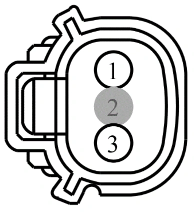 Connector End View C1604 - Ignition Coil-On-Plug 4 — original illustration 1, reference 4201