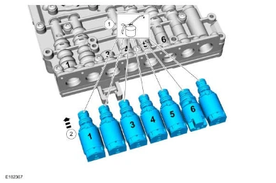 Shift Solenoids (Ss) — original illustration 1, reference 8961