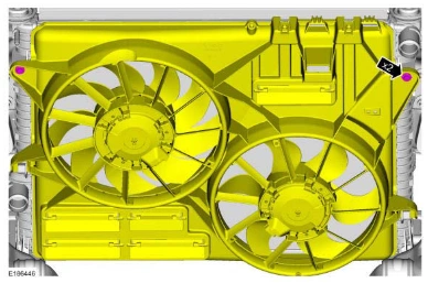 Cooling Fan Motor And Shroud — original illustration 3, reference 5934