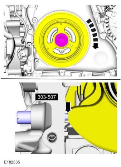 Crankshaft Front Seal — original illustration 1, reference 4600