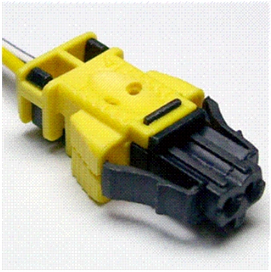Connector End View C2366 - Steering Wheel Switch LH Lower — original illustration 1, reference 4311