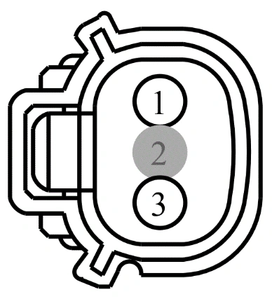 Connector End View C1605 - Ignition Coil-On-Plug 5 — original illustration 1, reference 4203