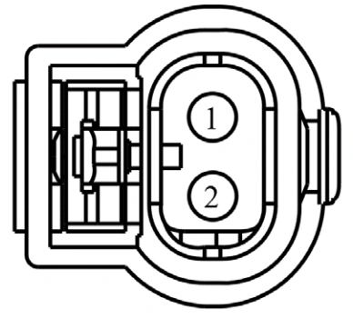 Connector End View C1452 - Variable Camshaft Timing Bank 2 Solenoid 1 (Vct21) — original illustration 1, reference 4152