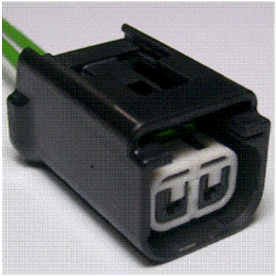 Connector End View C124 - Low Brake Fluid Warning Indicator Switch — original illustration 1, reference 3709