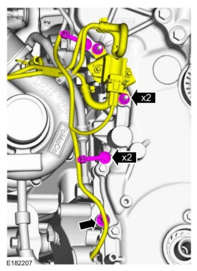 Engine Front Cover — original illustration 1, reference 4640