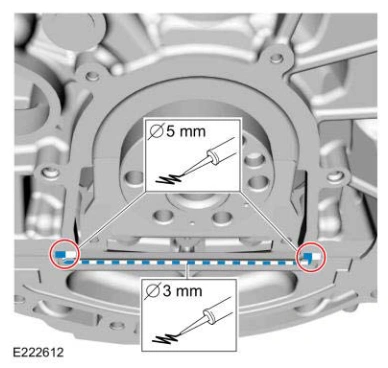 Crankshaft Rear Seal — original illustration 1, reference 4614