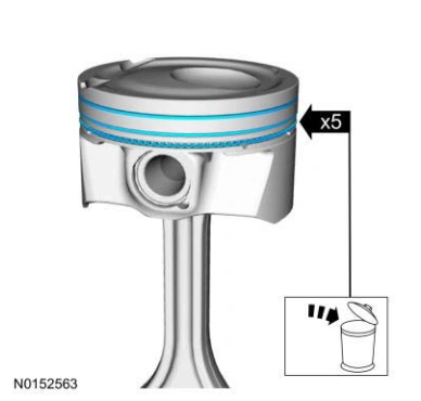 Piston — original illustration 1, reference 4870