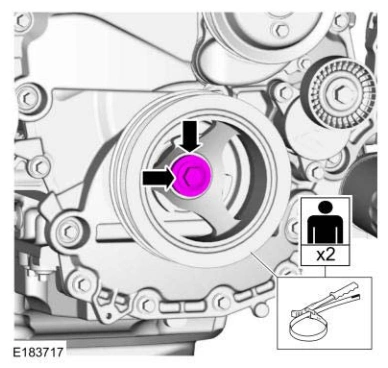 Crankshaft Front Seal — original illustration 2, reference 5026