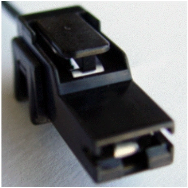 Connector End View C4109a - Subwoofer Amplifier Rear — original illustration 1, reference 4448