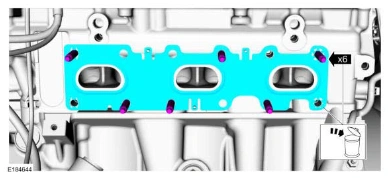 Exhaust Manifold LH — original illustration 3, reference 5090
