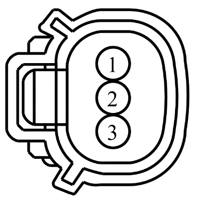 Connector End View C1288 - Intake Manifold Runner Control Bank 2 ( Imrc2) Sensor — original illustration 1, reference 4128