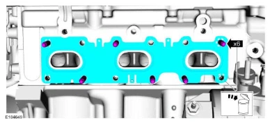 Exhaust Manifold RH — original illustration 1, reference 5095