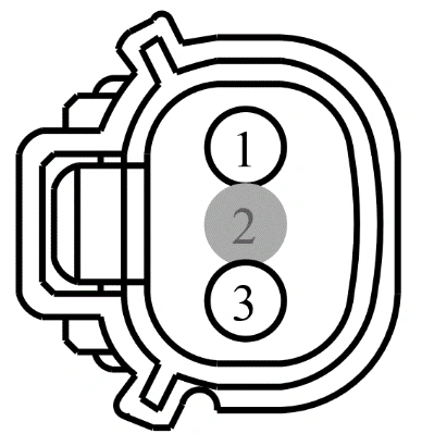 Connector End View C1603 - Ignition Coil-On-Plug 3 — original illustration 1, reference 4199